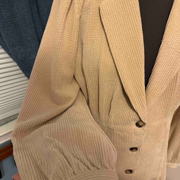 NWOT Current Air Courtney Corduroy Blazer - XL - Picture 5 of 8